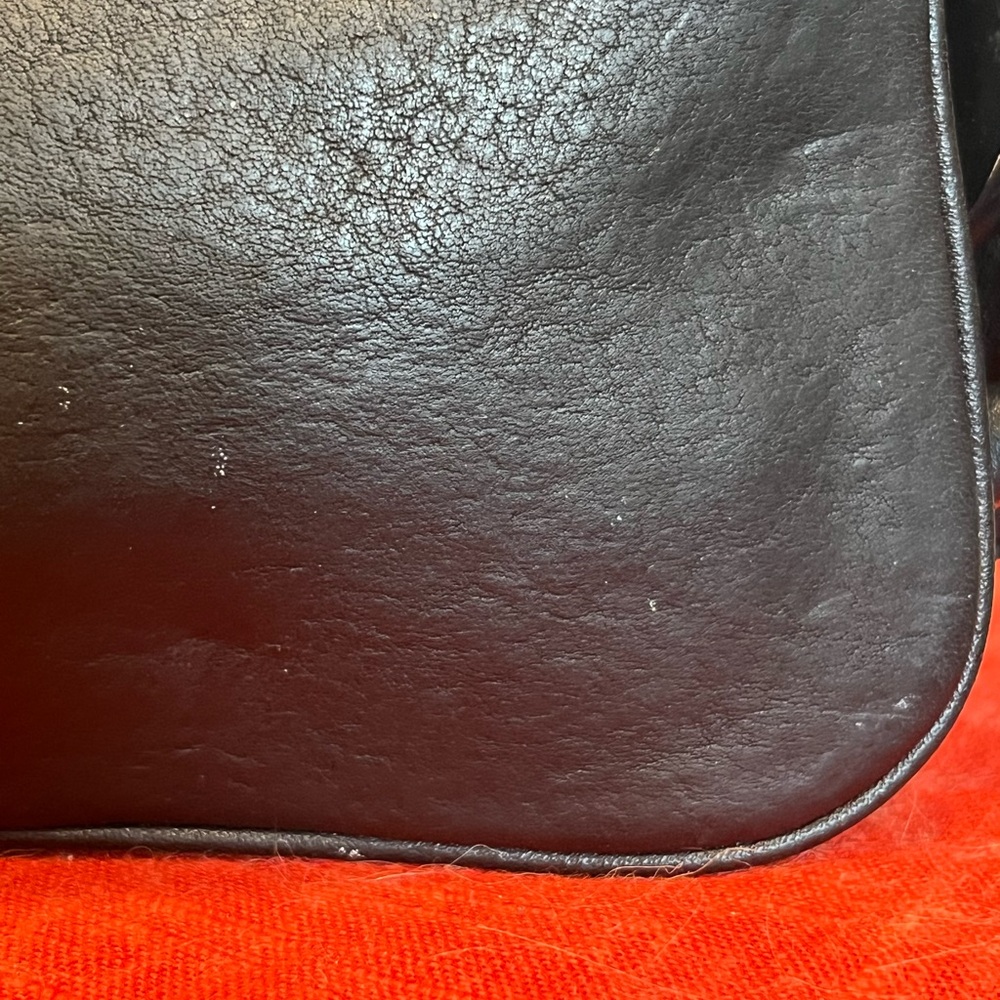 Coach Gigi 65th Ann. Black Leather Turn Lock Wristlet - Coin Wallet Clutch Pouch - Picture 13 of 16